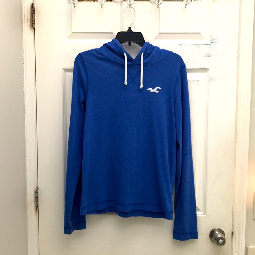 Hollister Blue Hoodie Size S